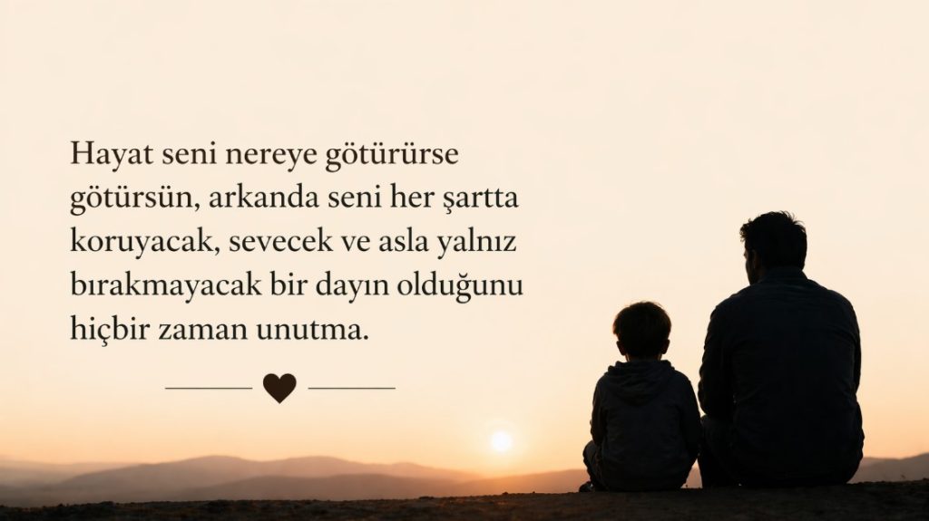 dayı yeğen sözler